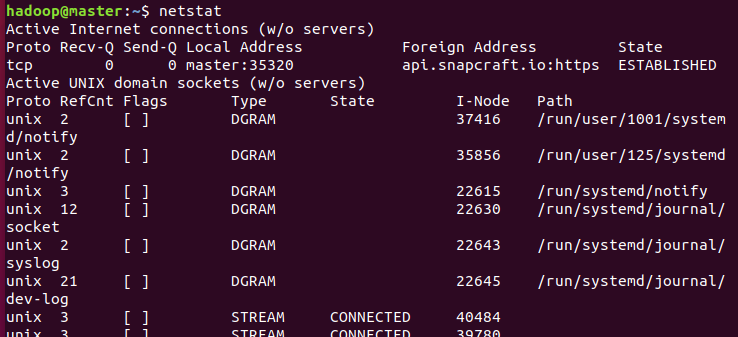 Аналог netstat в linux