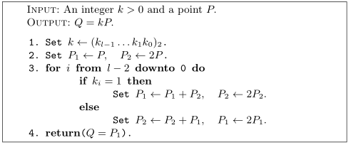 图1 算法1：二进制方法