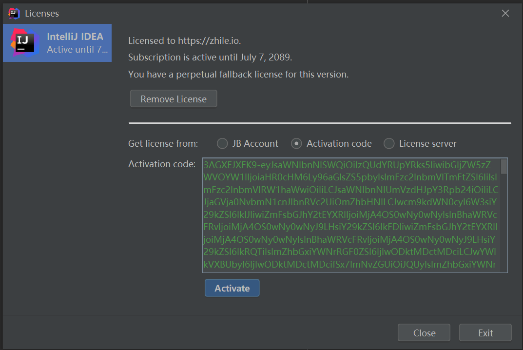 jetbrains licensing servers