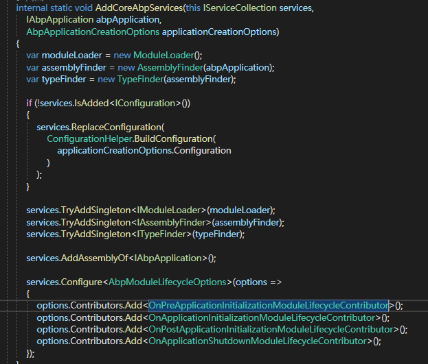 abp vnext2.0核心组件之模块加载组件源码解析第16张