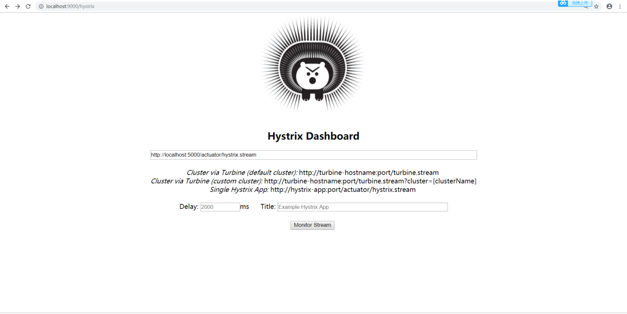 SpringCloud之Hystrix Dashbord监控中心+分布式配置中心第3张
